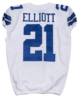 2017 Ezekiel Elliott Game Issued Dallas Cowboys Jersey